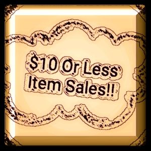 MANY ITEMS $10 OR LESS!